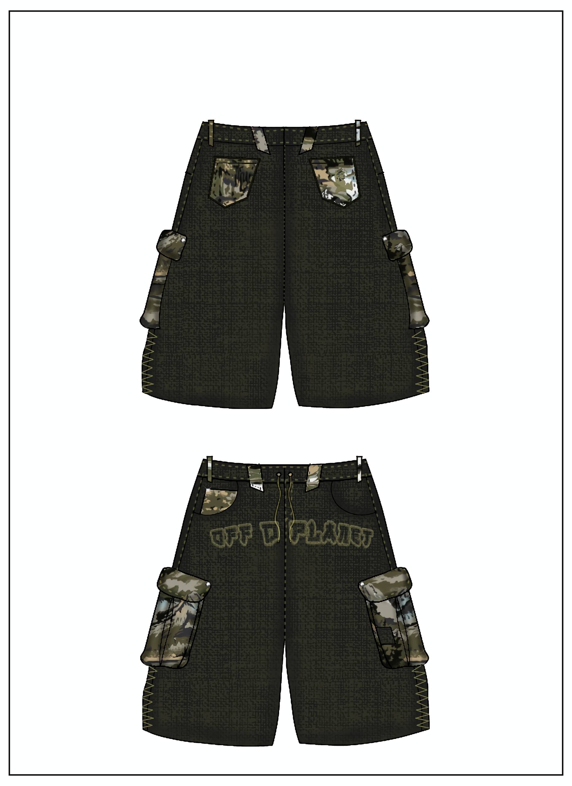ODP Outlander Customized Cargo Shorts